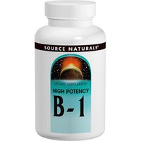 Vitamin B-1 (Vitamin B1) 500mg with Magnesium 100mg, 100 Tablets, Source Naturals