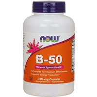 Vitamin B-50, Value Size, 250 Veg Capsules, NOW Foods