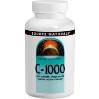 Vitamin C-1000 with Rose Hips 1000mg Timed Release 100 tabs from Source Naturals