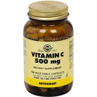Vitamin C 500 mg, 100 Vegetable Capsules, Solgar