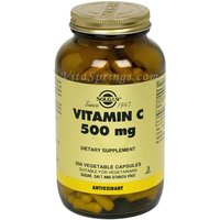 Vitamin C 500 mg, 250 Vegetable Capsules, Solgar