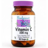 Vitamin C 500 mg, 90 Vcaps, Bluebonnet Nutrition