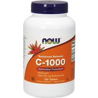 Vitamin C-1000 Complex 180 Tabs, NOW Foods
