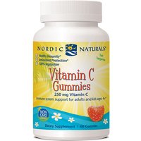 Vitamin C Gummies for Adults and Kids - Tart Tangerine, 60 Gummies, Nordic Naturals