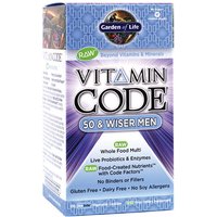 Vitamin Code, 50 & Wiser Mens Formula, 120 Veggie Caps, Garden of Life