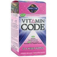 Vitamin Code, 50 & Wiser Womens Formula, 120 Veggie Caps, Garden of Life