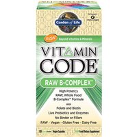 Vitamin Code RAW B-Complex, High Potency Whole Food, 120 Vegan Capsules, Garden of Life