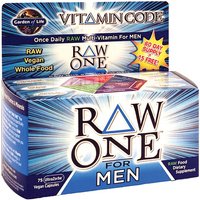 Vitamin Code, Raw One for Men, 75 Vegan Caps, Garden of Life