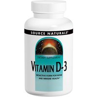 Vitamin D-3 2000 IU Fast Melt, Black Cherry-Peach, 120 Tablets, Source Naturals