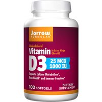 Vitamin D3, 1000 IU, 100 Softgels, Jarrow Formulas