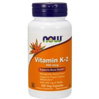 Vitamin K-2 100 mcg, 100 Vcaps, NOW Foods