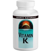 Vitamin K 500mcg 100 tabs from Source Naturals