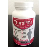 Years Plus Female Energy Formula, Complete Multivitamin, 140 Capsules, Century Systems Inc