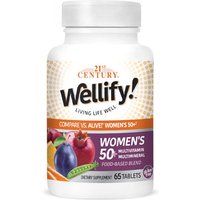 Wellify Womens 50+, Multivitamin & Multimineral Food-Based Blend, 65 Tablets, 21st Century HealthCare