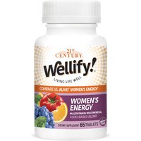 Wellify Womens Energy, Multivitamin & Multimineral Food-Based Blend, 65 Tablets, 21st Century HealthCare