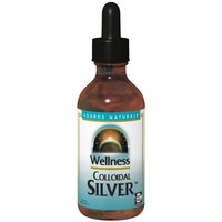 Wellness Colloidal Silver 45 PPM Liquid, 4 oz, Source Naturals
