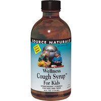 Wellness Cough Syrup for Kids, 8 oz, Source Naturals
