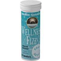 Wellness Fizz Wafer Effervescent, Multi-Vitamins & Herbs, 10 Wafers, Source Naturals