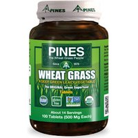 Wheat Grass 500mg 100 tablets from Pines International