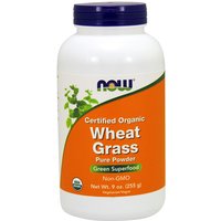 Wheat Grass Powder 9 oz, Organic Wheat Grass, NOW Foods