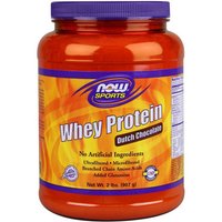 Whey Protein Chocolate 2 lb, NOW Foods