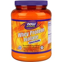 Whey Protein Isolate Vanilla, 1.8 lb, NOW Foods