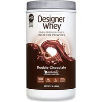 100% Premium Whey Protein Powder, Double Chocolate, 2 lb, Designer Whey