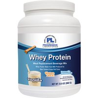 Whey Protein Powder - Vanilla, 33.9 oz (960 g), Progressive Laboratories