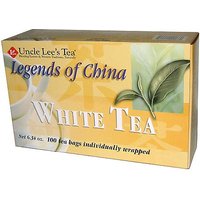 Legends of China, White Tea, 100 Tea Bags, Uncle Lees Tea