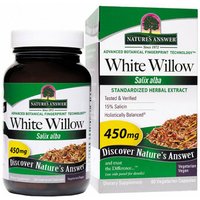 White Willow Bark Extract Standardized, 60 Vegetarian Capsules, Natures Answer