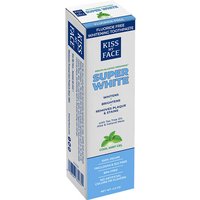 Whitening Cool Mint Gel Fluoride Free Toothpaste, 4.5 oz, Kiss My Face
