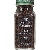 Whole Black Peppercorns, 2.65 oz, Simply Organic
