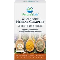 Whole Body Herbal Complex, 180 Vegetarian Capsules, Natures Lab