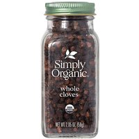 Whole Cloves, 2.05 oz, Simply Organic