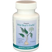 Wild Bear Odorless Organic Garlic 90 caps from Arizona Natural