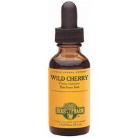 Wild Cherry Extract Liquid, 4 oz, Herb Pharm