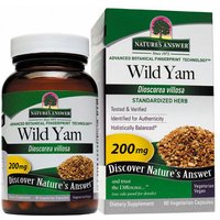 Wild Yam Root Extract Standardized 60 vegicaps from Natures Answer
