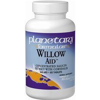 Willow Aid (Willow Bark Complex) 30 tabs, Planetary Herbals