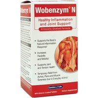 Wobenzym N, 800 Enteric-Coated Tablets, Garden of Life