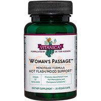 Womans Passage, Menopause Support, 30 Vegetarian Capsules, Vitanica