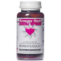 Womens Gold, Herbal Formula, 100 Vegetarian Capsules, Kroeger Herb