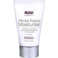 Wrinkle Rescue Moisturizer Cream, 2 oz, NOW Foods