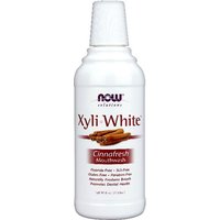 XyliWhite Mouthwash Cinnafresh, 16 oz, NOW Foods