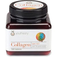 Youtheory Collagen, Type 1 & 3 with 18 Amino Acids, 120 Tablets, Nutrawise Corporation