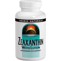 Zeaxanthin with Lutein, Antioxidant Eye Support, 120 Capsules, Source Naturals