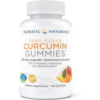 Zero Sugar Curcumin Gummies, 60 Gummies, Nordic Naturals
