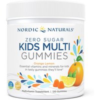 Zero Sugar Kids Multi Gummies, Multivitamin Supplement, 120 Gummies, Nordic Naturals