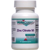 Zinc Citrate 50mg 60 caps from NutriCology