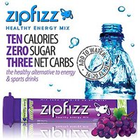 Zipfizz Healthy Energy Drink Mix Grape, 30 Tubes