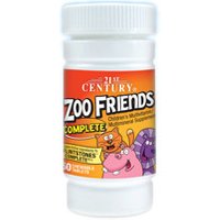 Zoo Friends Complete, Childrens Multivitamin, 60 Chewable Tablets, 21st Century HealthCare